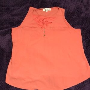 Like a peachy salmon color dress tank top